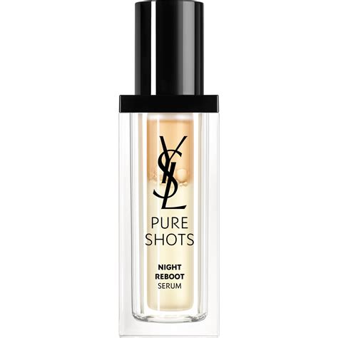 ysl pure shots night reboot serum stores|pure shots light up serum.